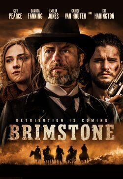 Cartel de Brimstone. La hija del predicador