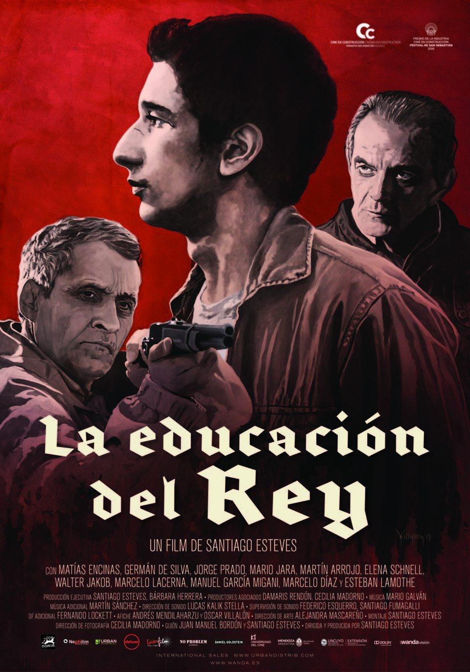 Cartel de La educación del Rey - España