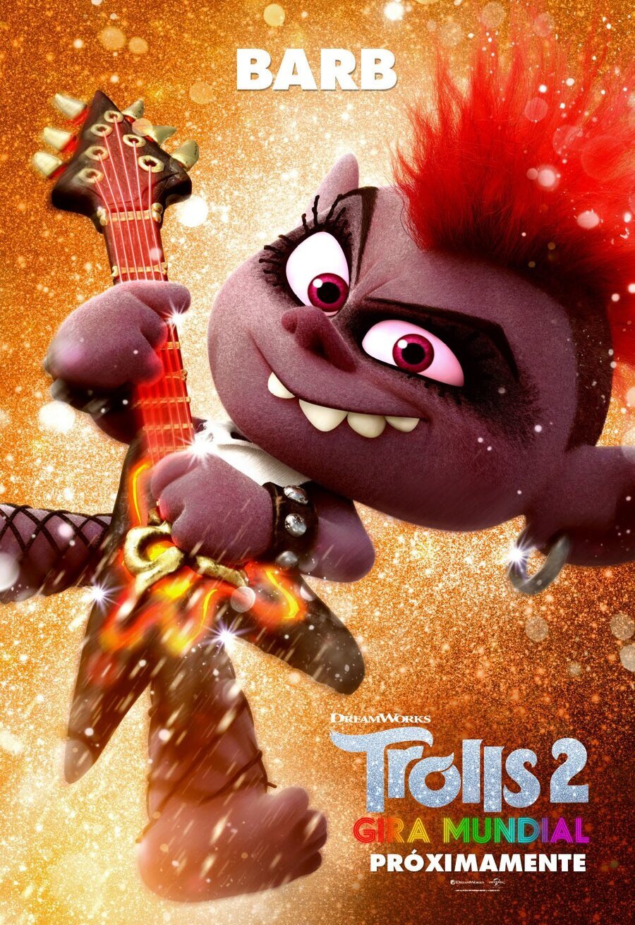 Cartel Barb 'Trolls 2: Gira (2020)' - eCartelera