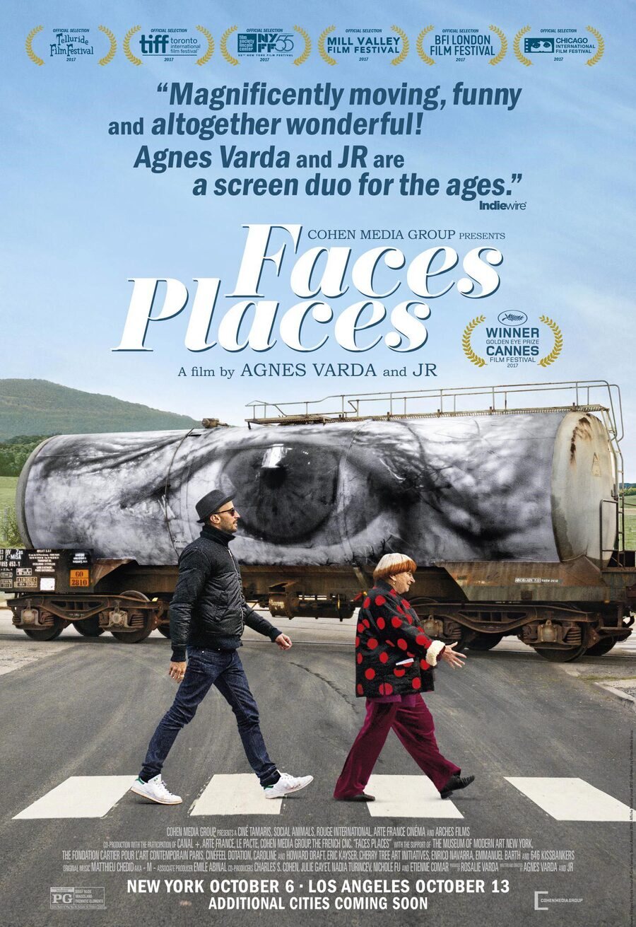 Cartel de Caras y lugares - Faces Places