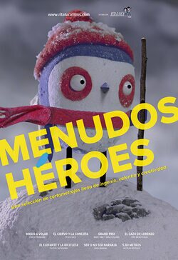 Cartel de Menudos héroes