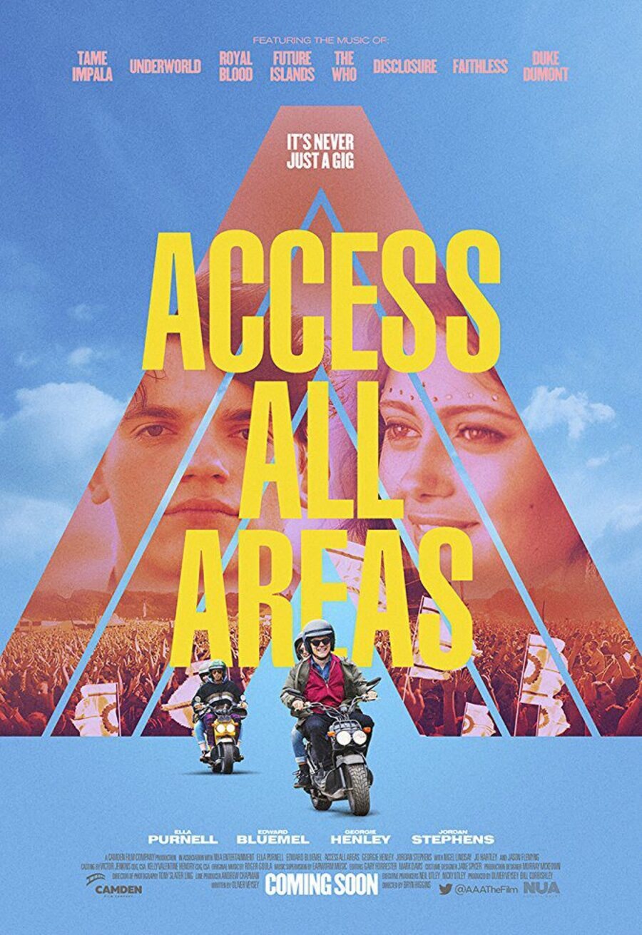 Cartel de Access All Areas - Reino Unido