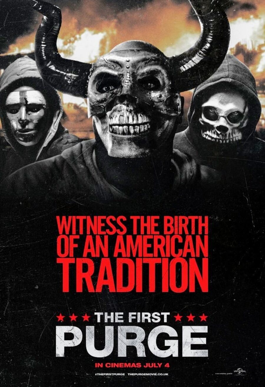 Cartel de La primera purga: La noche de las bestias - EEUU