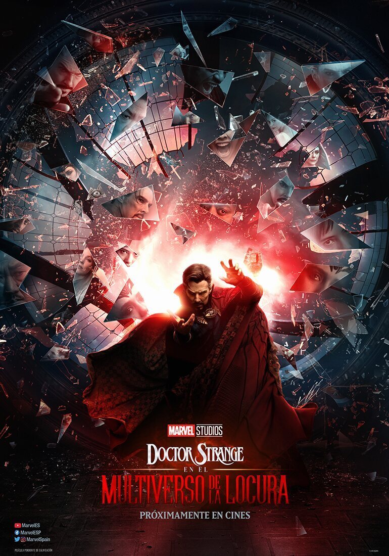 Cartel de Doctor Strange en el multiverso de la locura - España