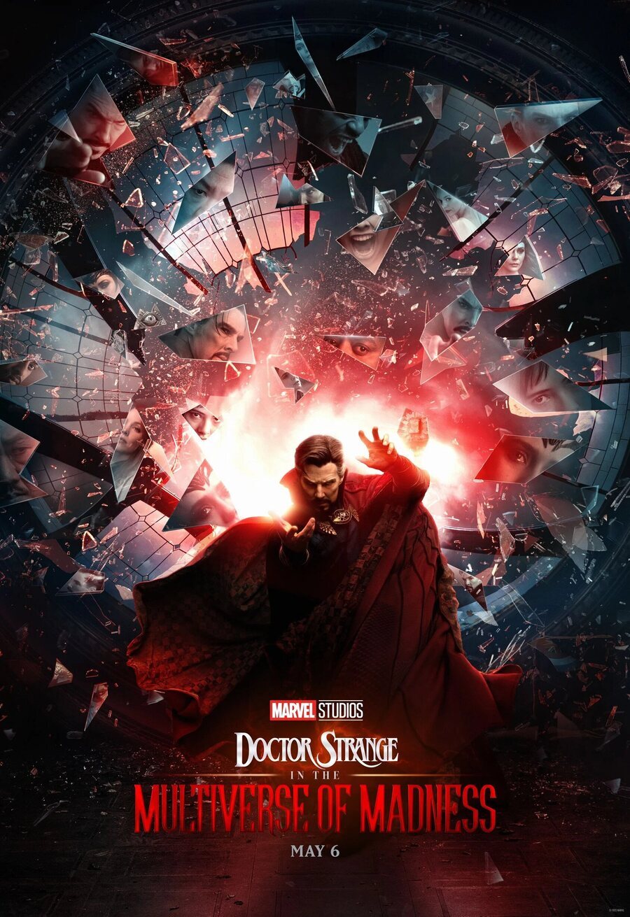 Cartel de Doctor Strange en el multiverso de la locura - EEUU