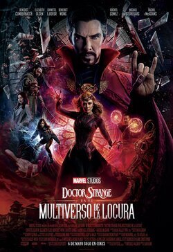 Cartel de Doctor Strange en el multiverso de la locura