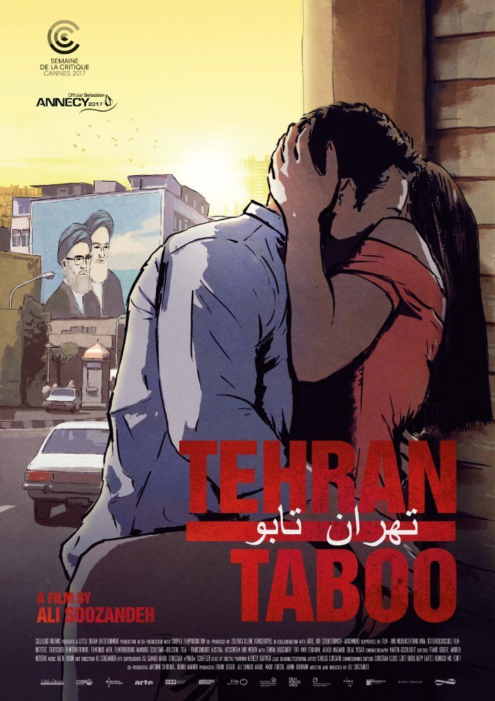 Cartel de Tehran Taboo - UK