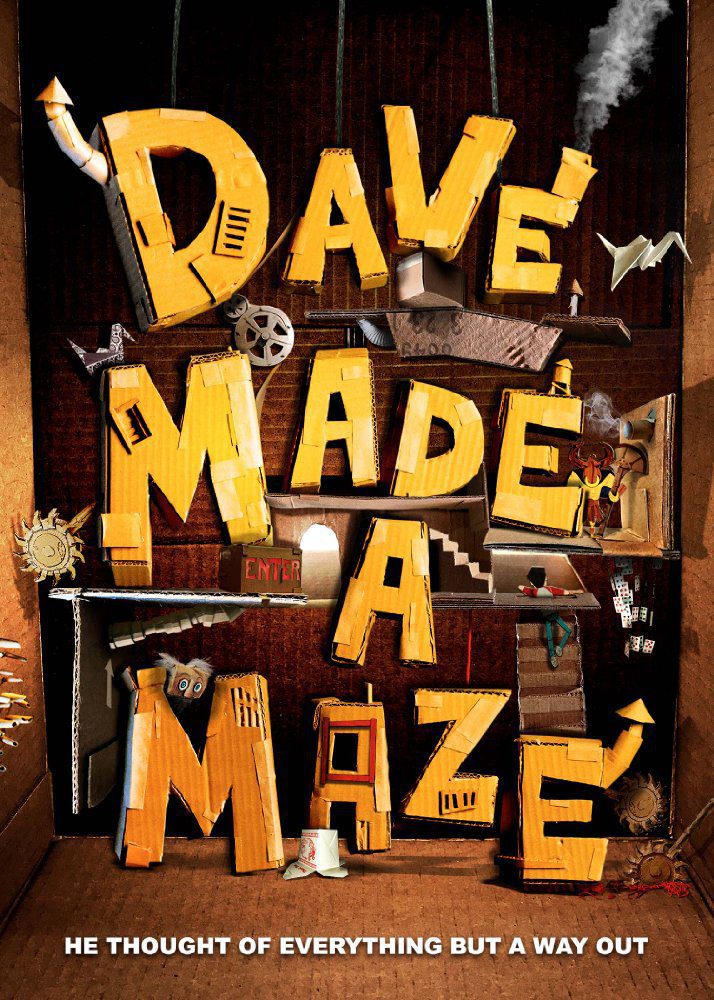 Cartel de Dave Made a Maze - 