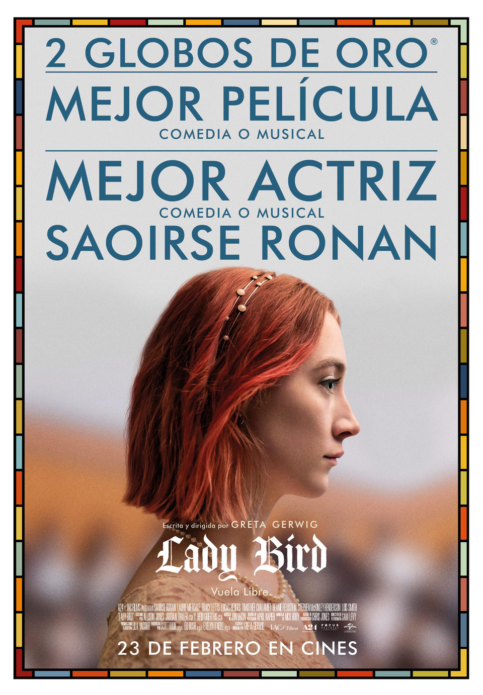 Cartel de Lady Bird - España 1