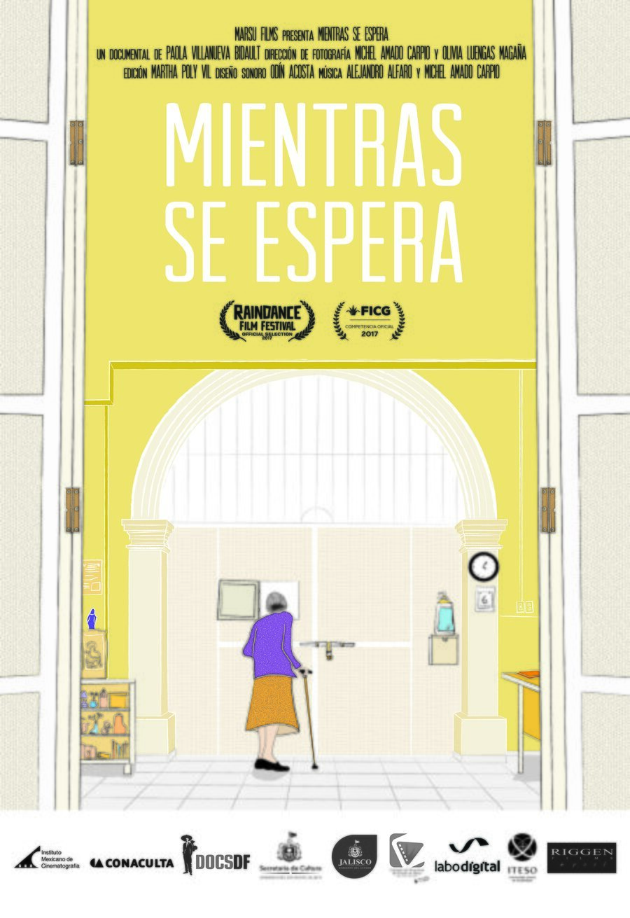 Cartel de Mientras se espera - México