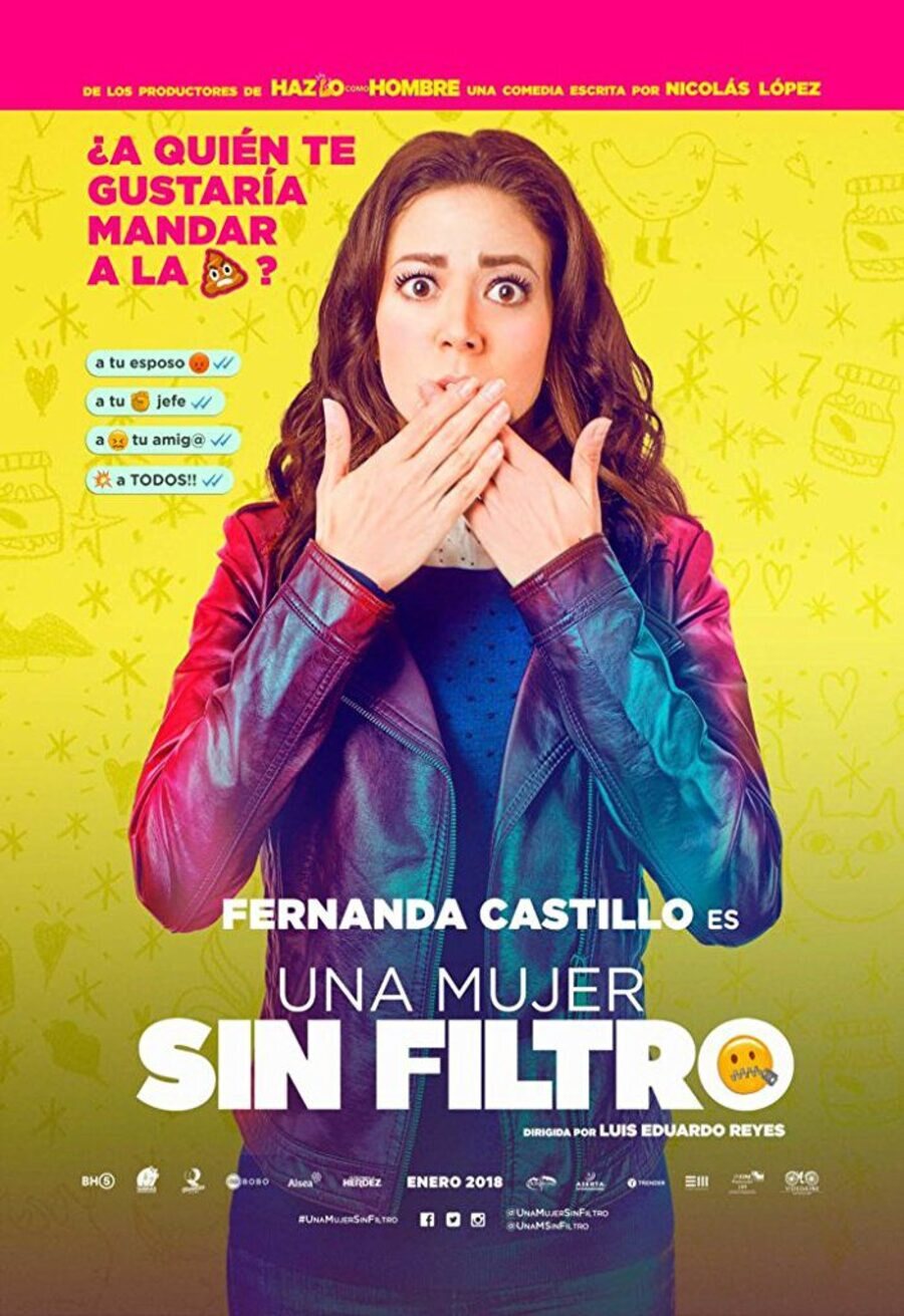 Cartel de Una mujer sin filtro - México