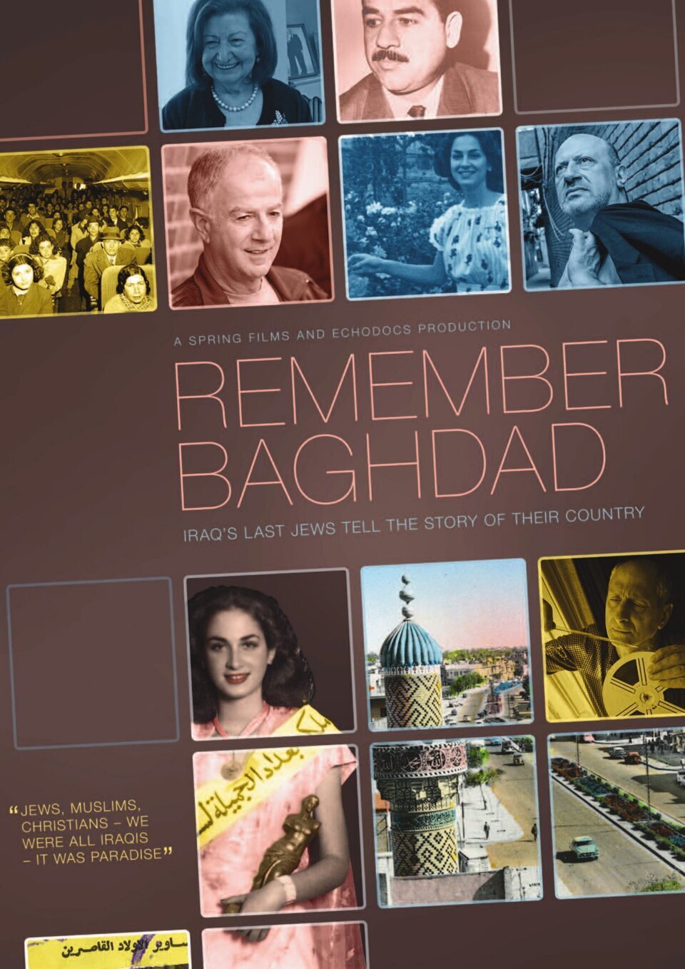 Cartel de Remember Baghdad - Reino Unido