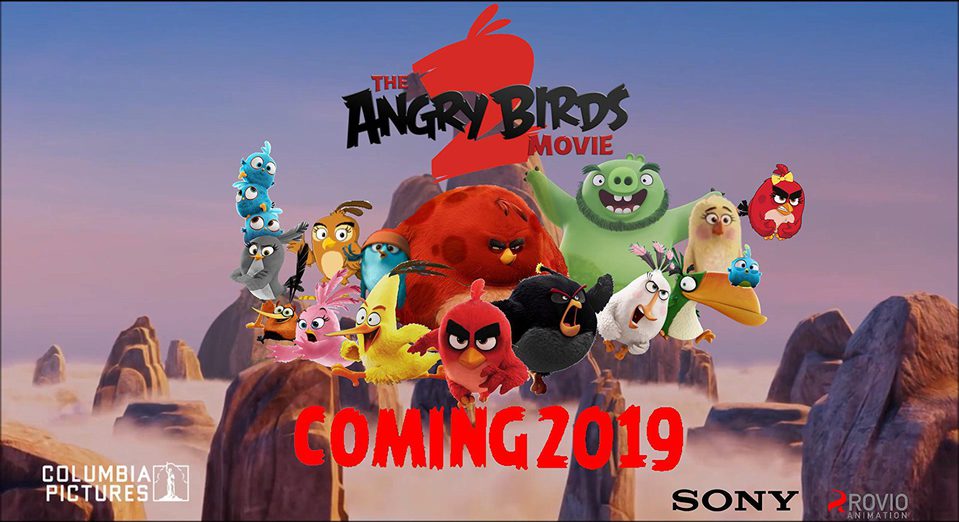 Cartel de Angry Birds 2: La película - Estados Unidos