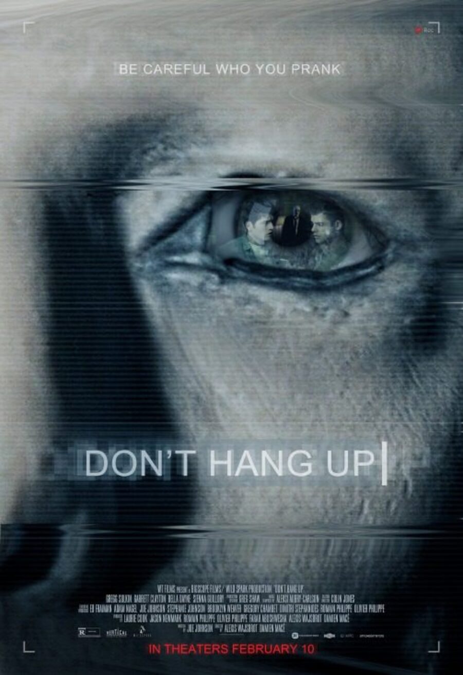 Cartel de No cuelgues - Don't hang up