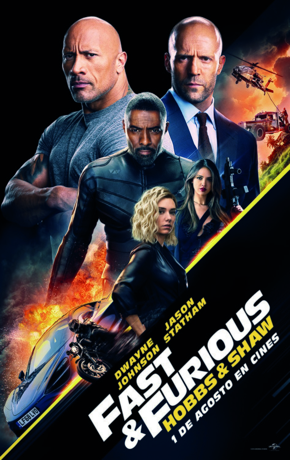 Cartel de Fast & Furious: Hobbs & Shaw - Póster