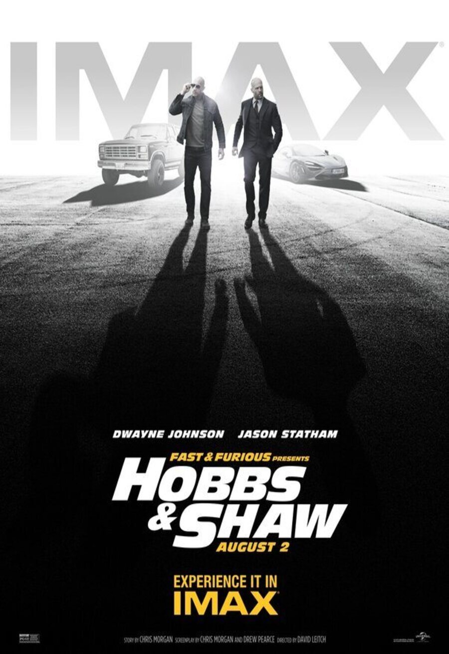 Cartel de Fast & Furious: Hobbs & Shaw - IMAX EEUU