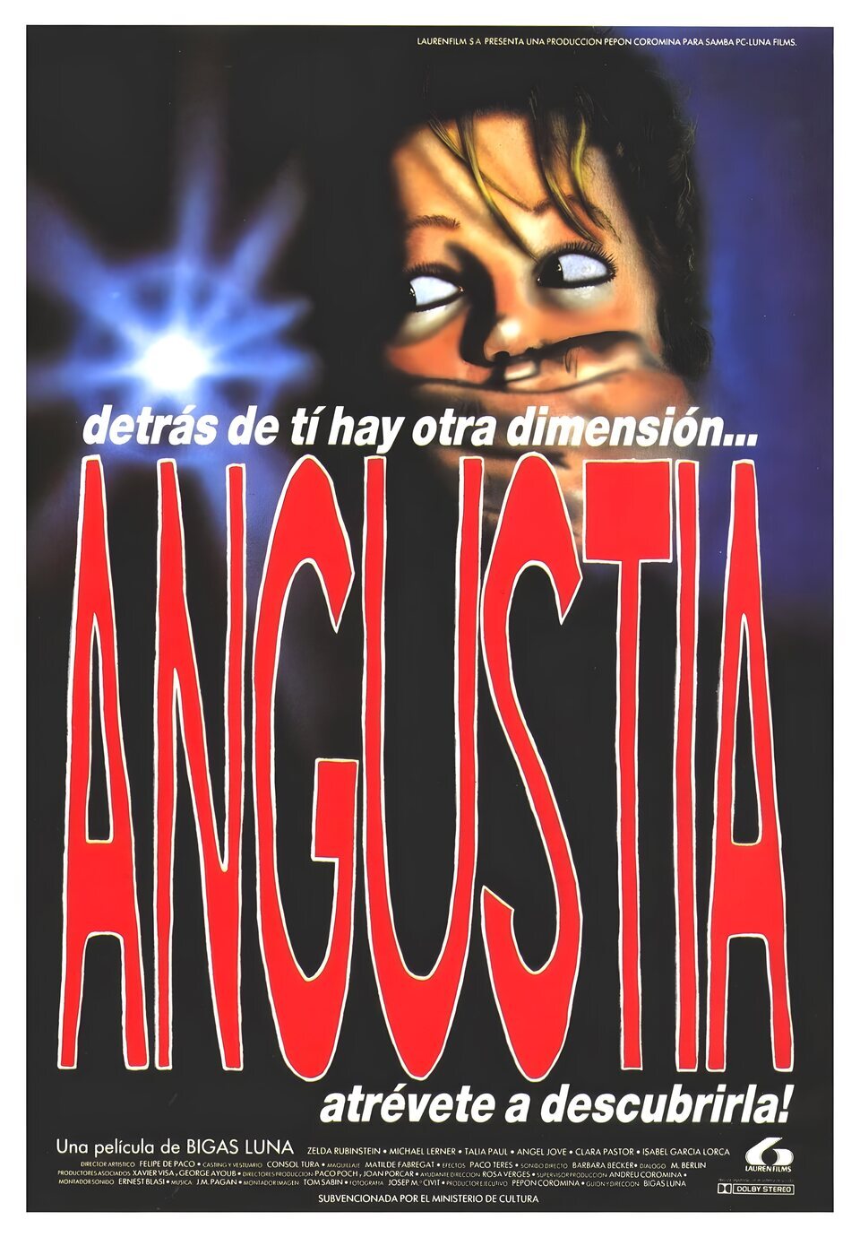 Cartel de Angustia - España