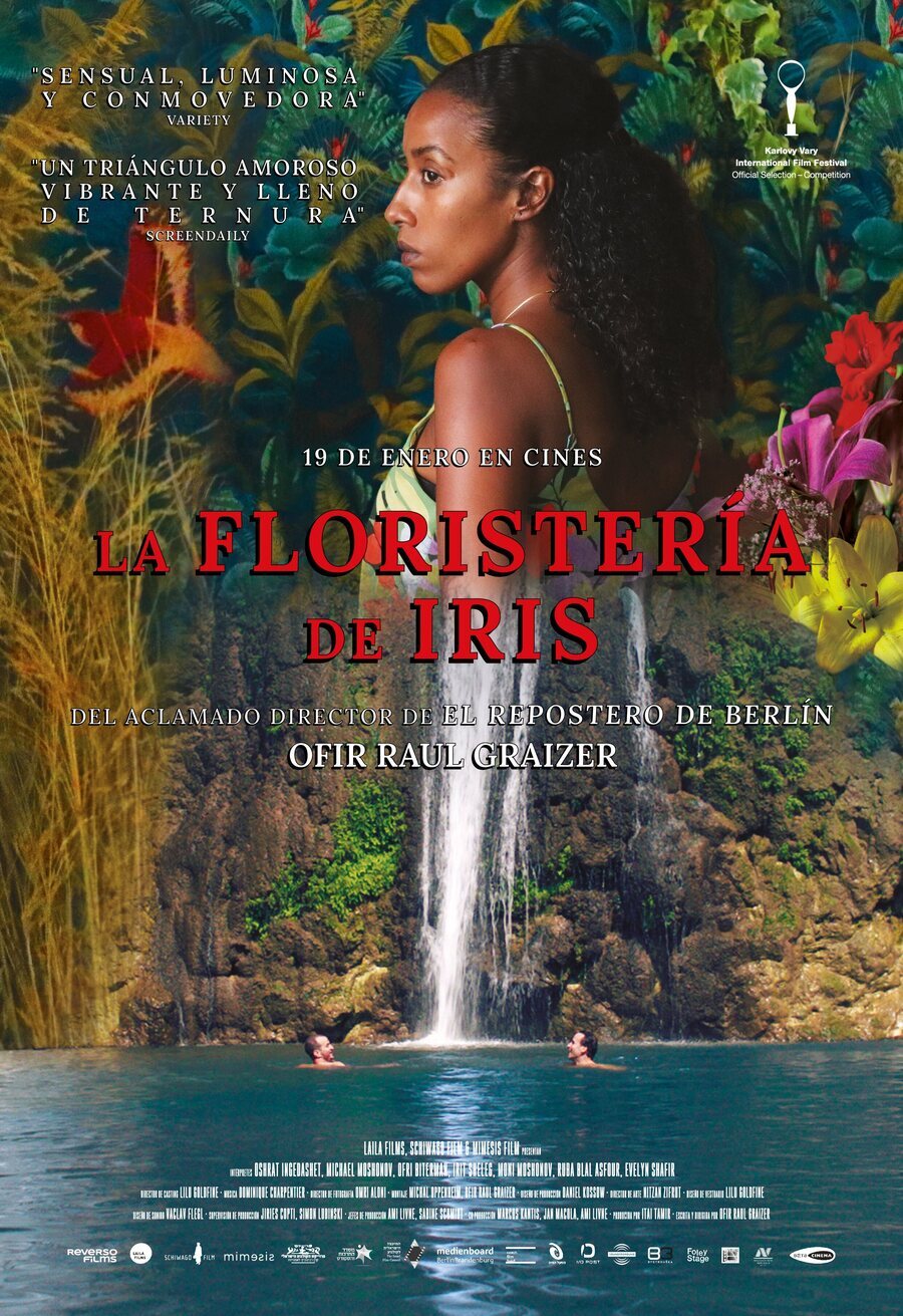 Cartel de La floristería de Iris - España