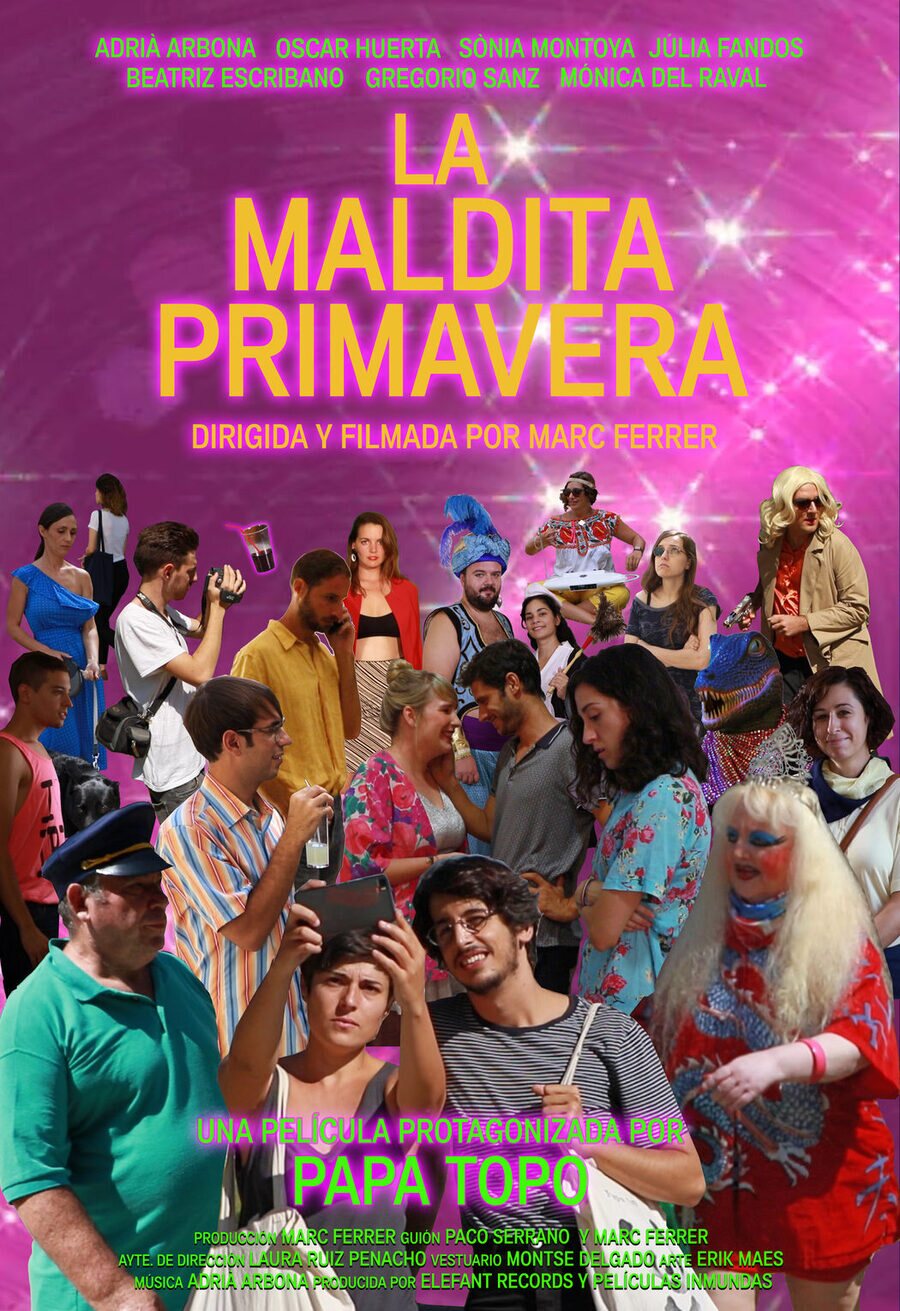 Cartel de La maldita primavera - La maldita primavera