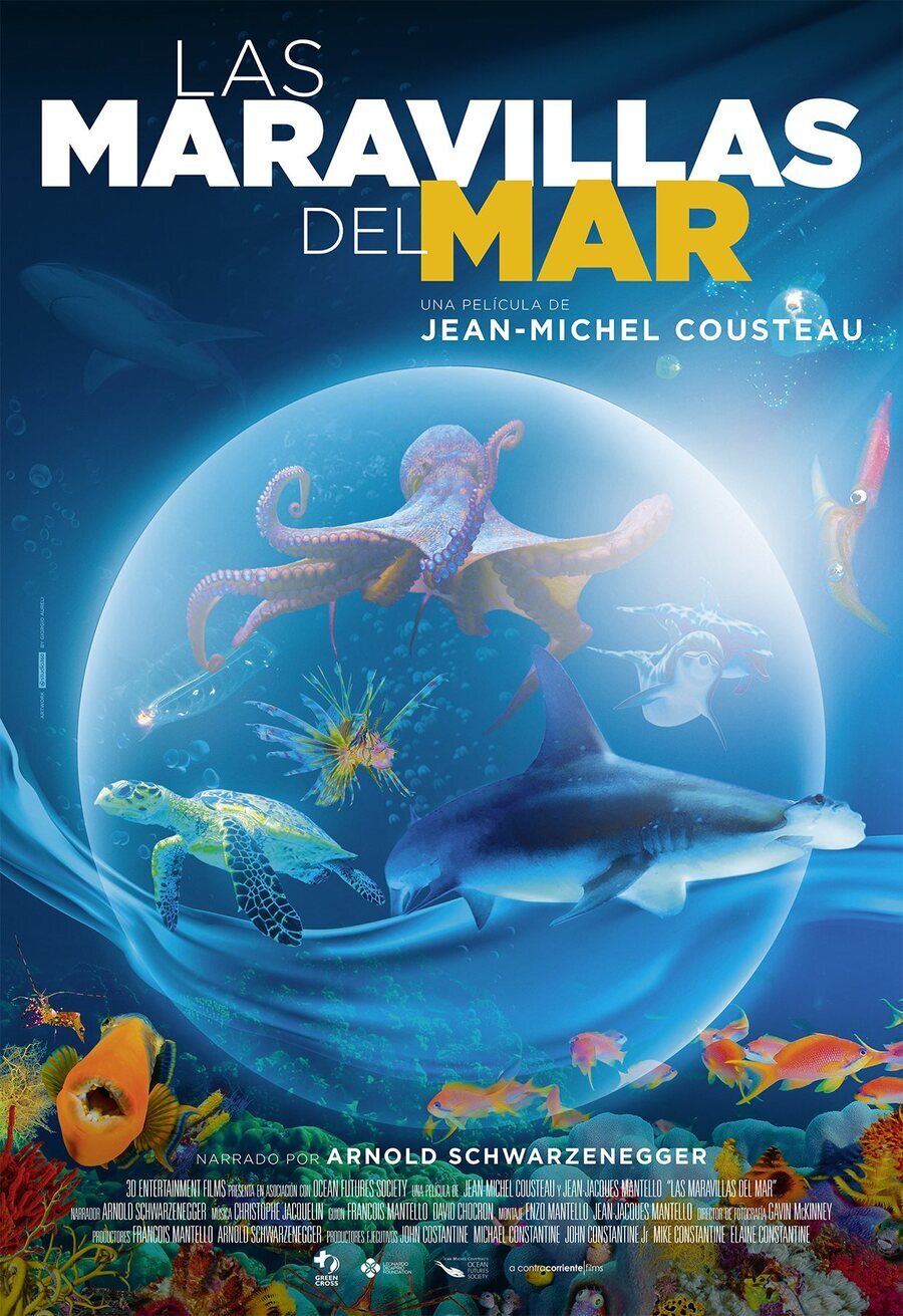 Cartel de Las maravillas del mar - España