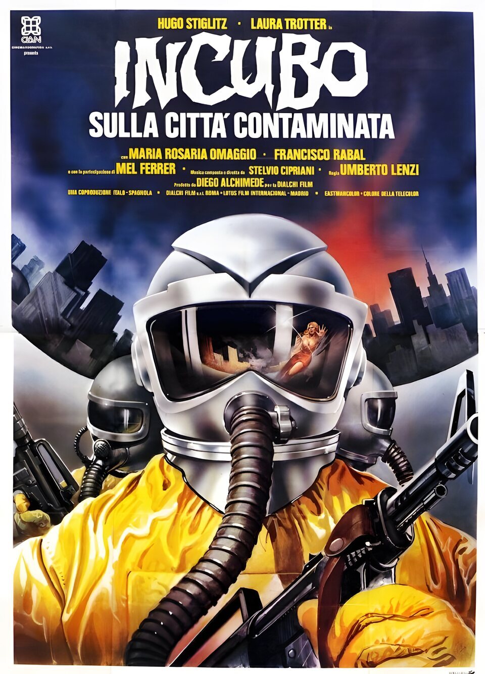 Cartel de La invasión de los zombies atómicos - Italia
