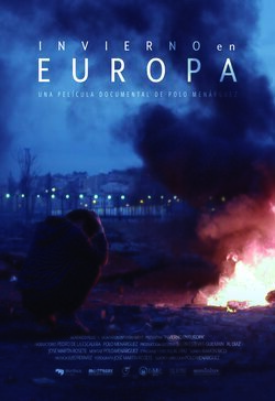 Cartel de Invierno en Europa