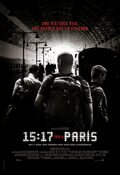 Cartel de 15:17 Tren a Paris