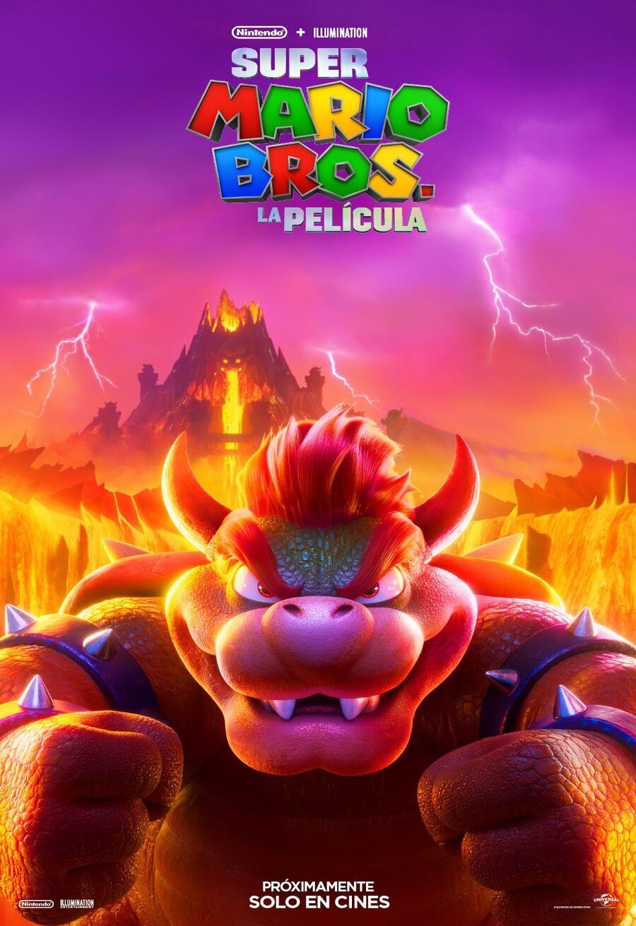 Cartel de Super Mario Bros.: La película - Bowser