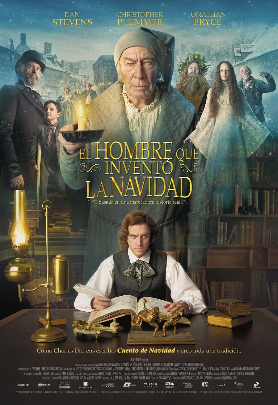 Cartel de El hombre que inventó la Navidad - Póster