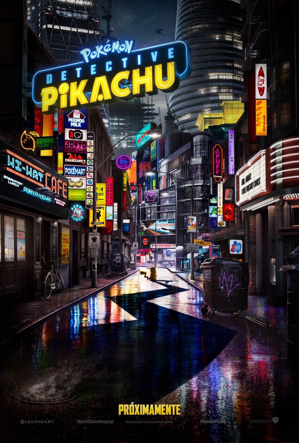 Cartel de POKÉMON Detective Pikachu - Teaser español
