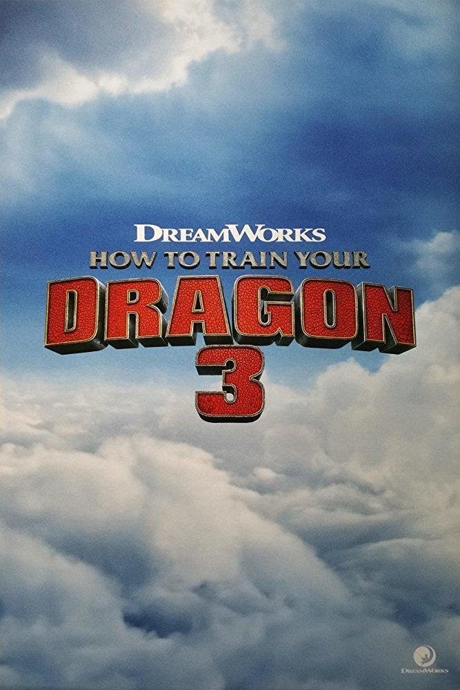 Cartel de Cómo entrenar a tu dragón 3 - póster