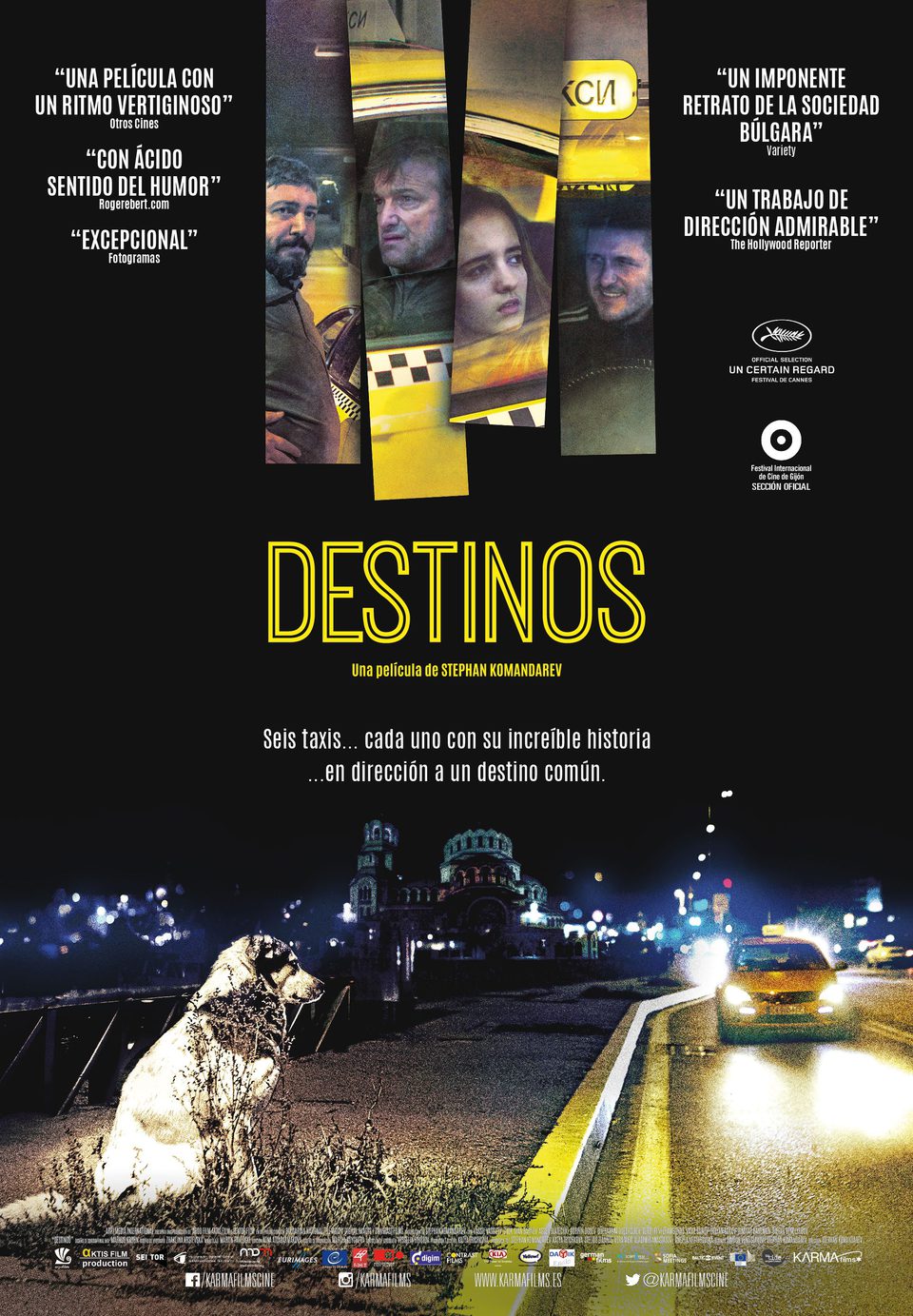 Cartel de Destinos - España