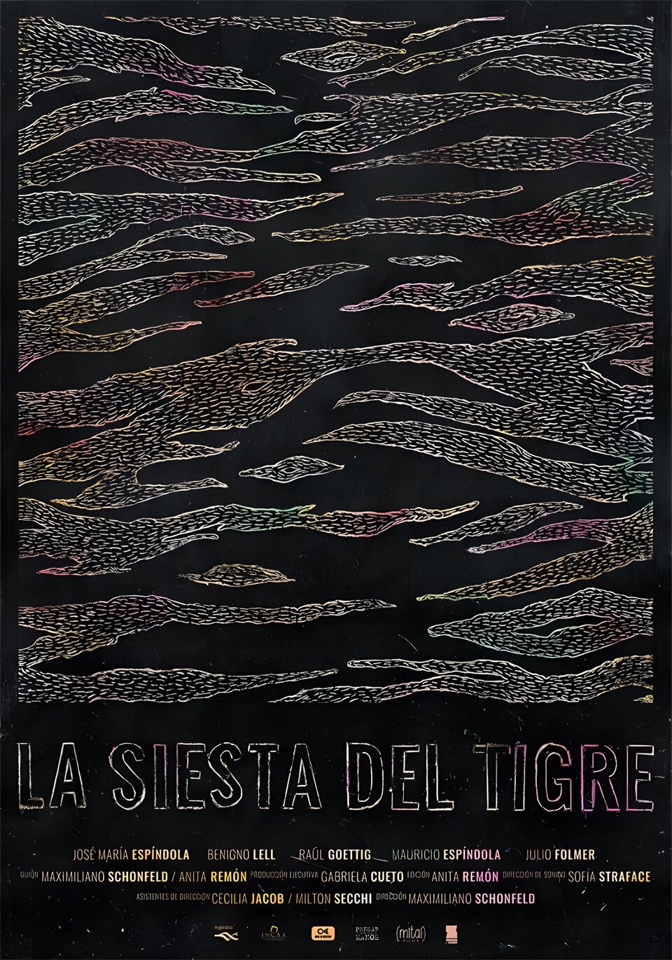 Cartel de La siesta del tigre - Argentina