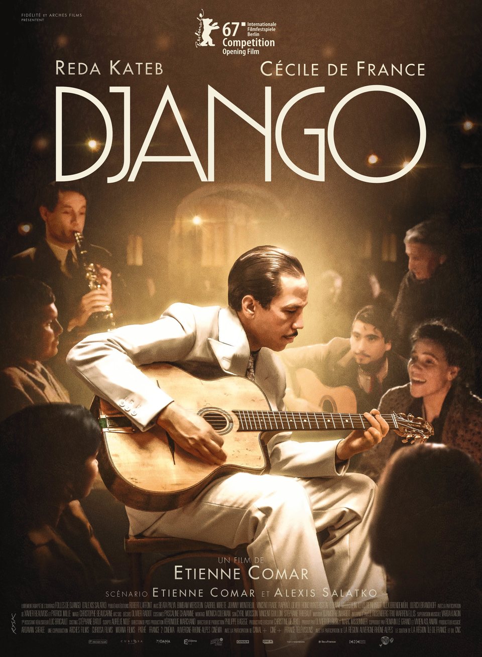 Cartel de Django - Poster francés 'Django'