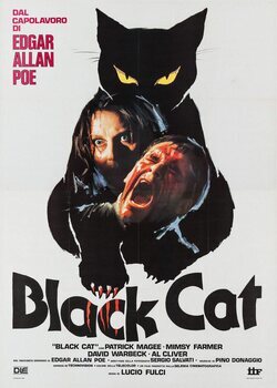 Cartel de El gato negro