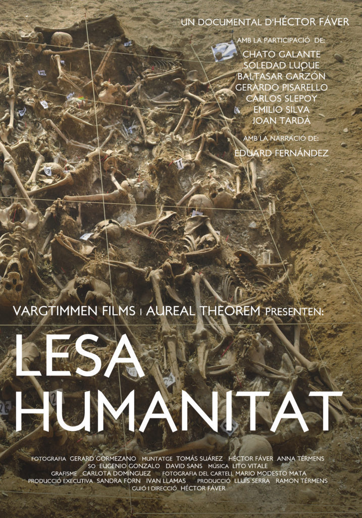 Cartel de Lesa humanidad - Cartel catalán