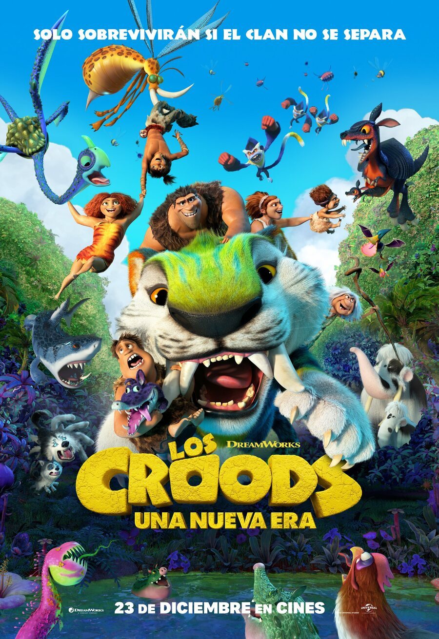 Cartel de Los Croods: Una nueva era - España