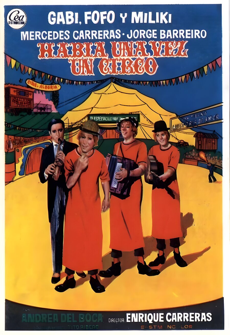 Cartel de Había una vez un circo - España