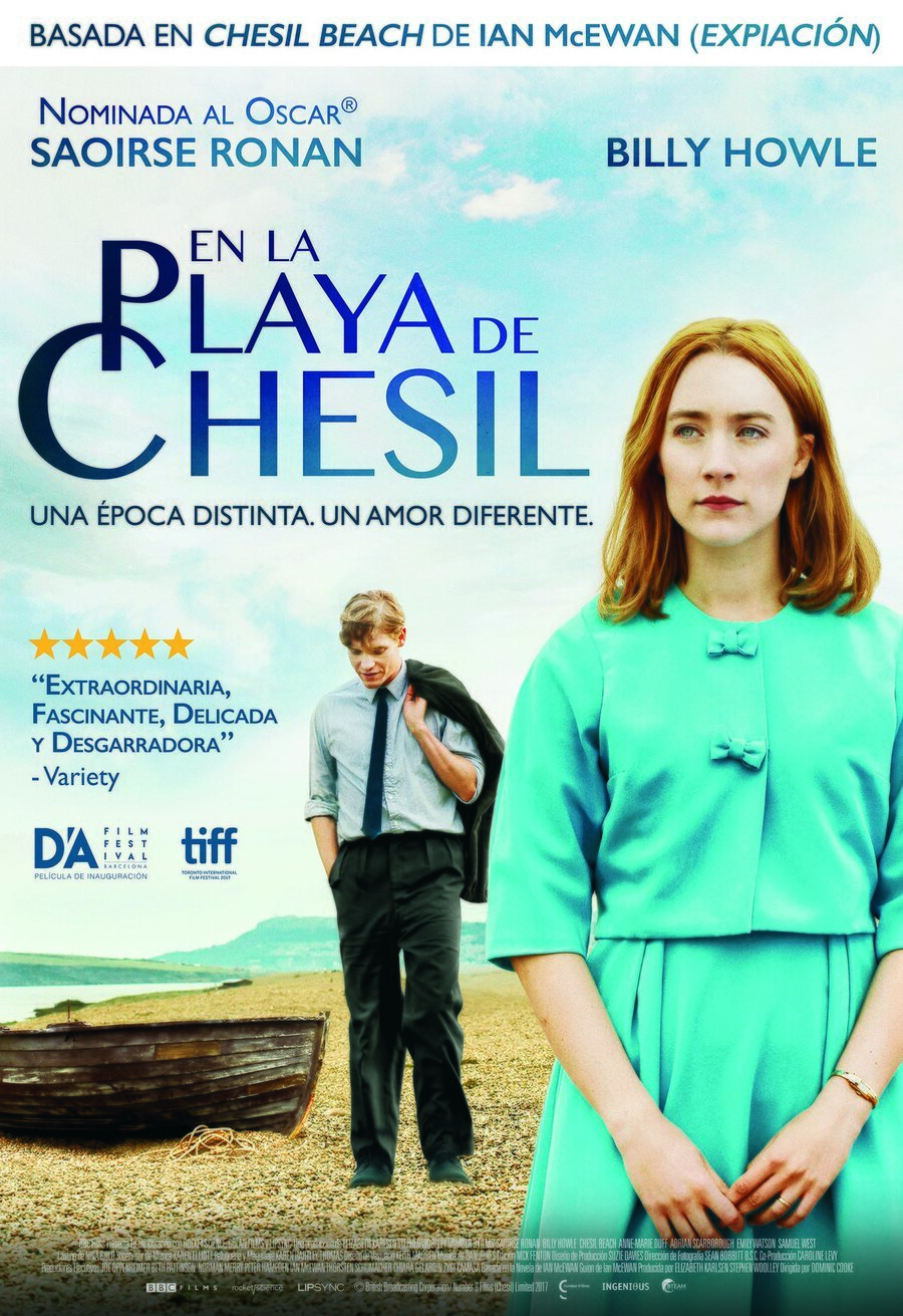 Cartel de En la playa de Chesil - Poster España