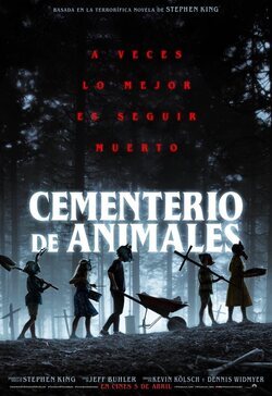 Póster oficial 'Cementerio de animales'