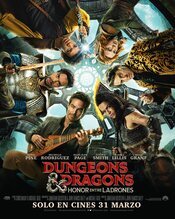 Cartel de Dungeons & Dragons: Honor entre ladrones