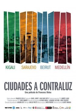 Cartel de Ciudades a contraluz