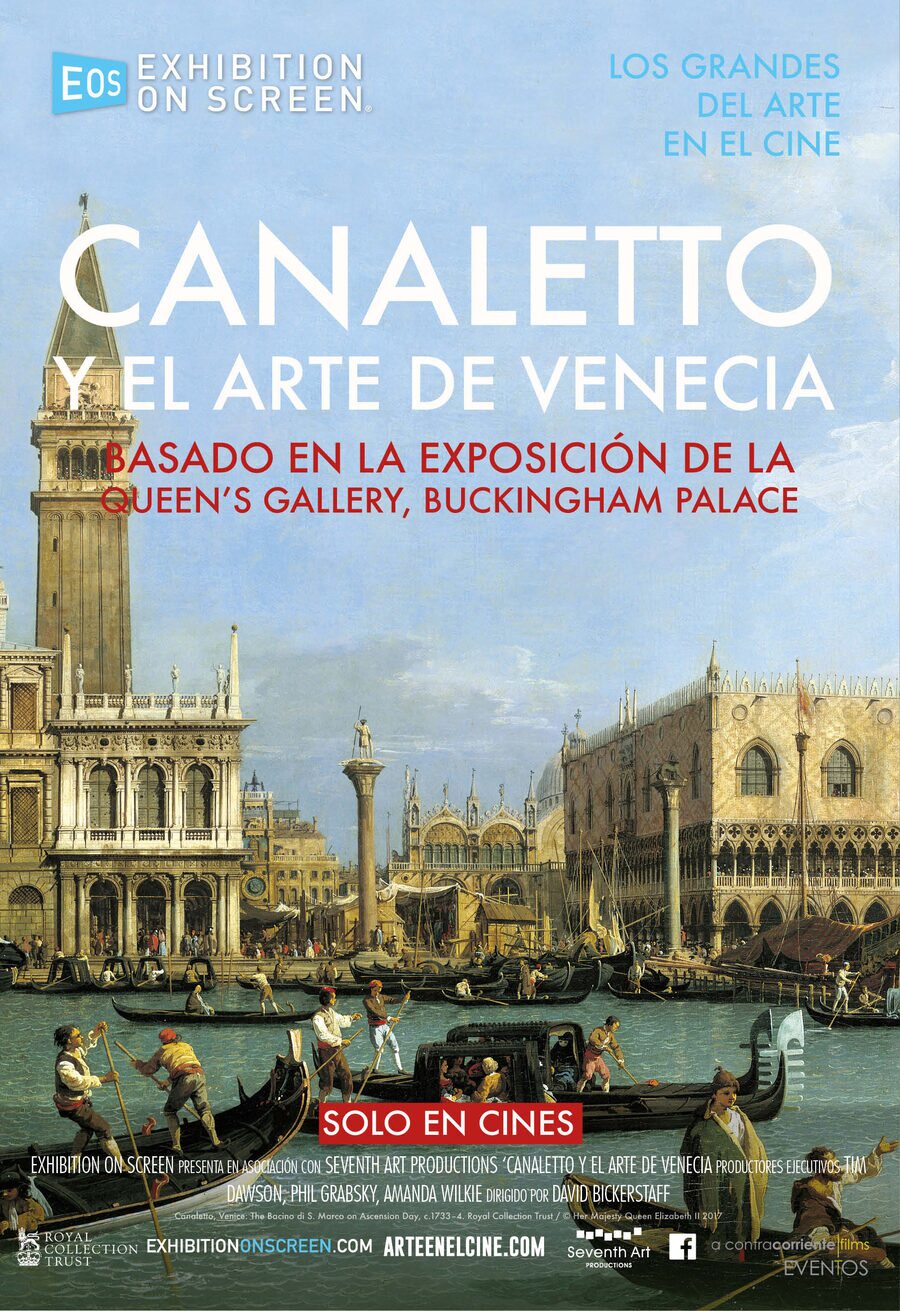 Cartel de Canaletto y el arte de Venecia - España