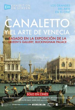 Cartel de Canaletto y el arte de Venecia