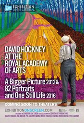 David Hockney en la Royal Academy of Arts