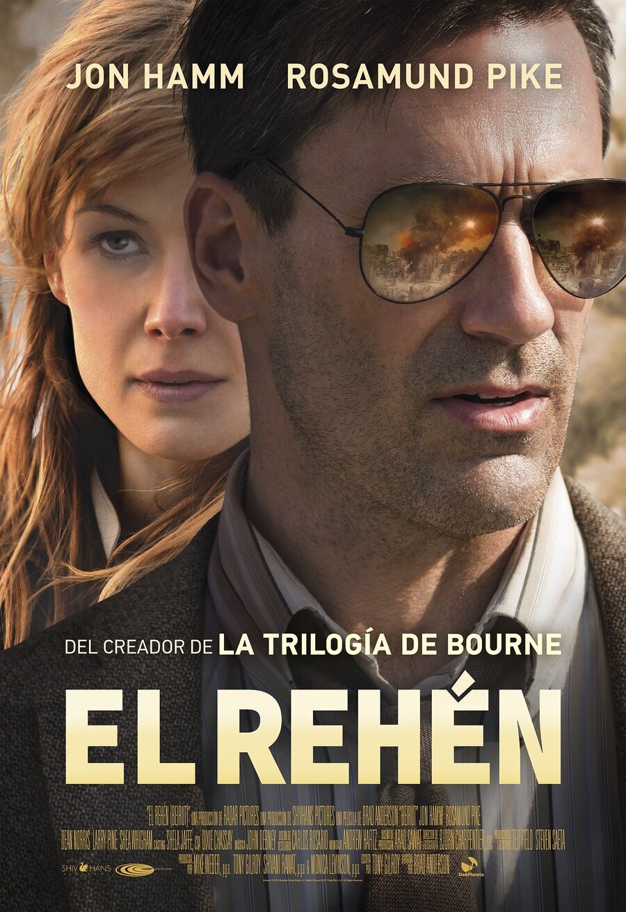 Cartel de El rehén - España