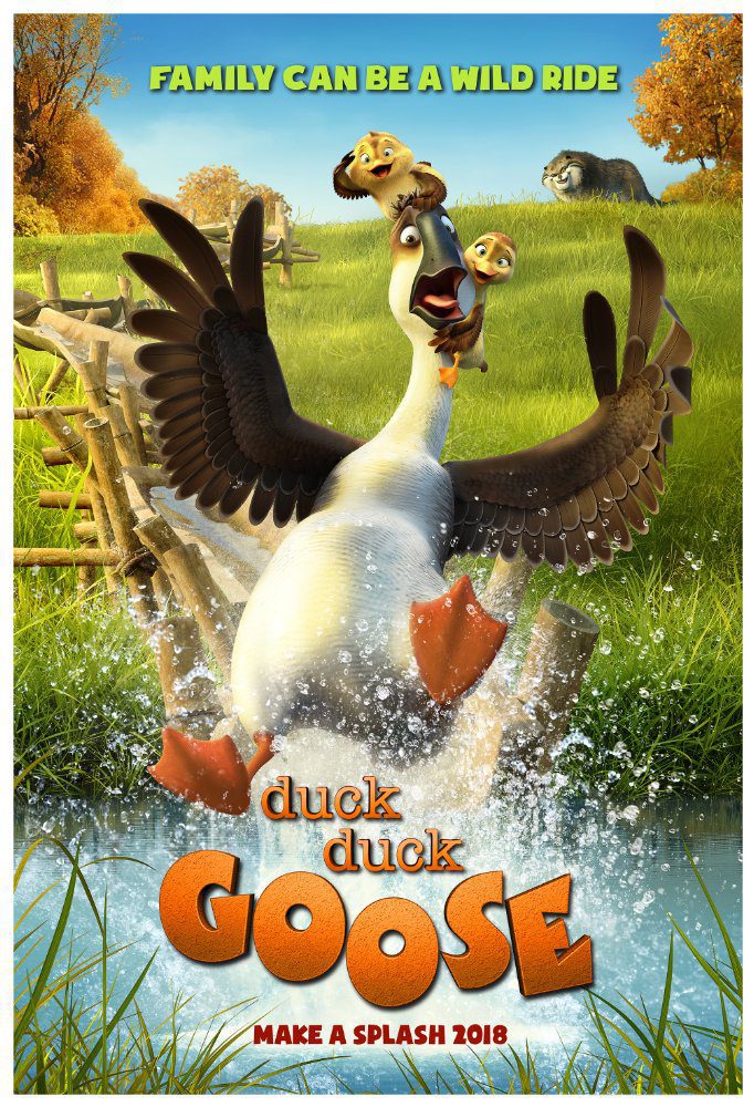 Cartel de Al aire, patos - Duck Duck Goose