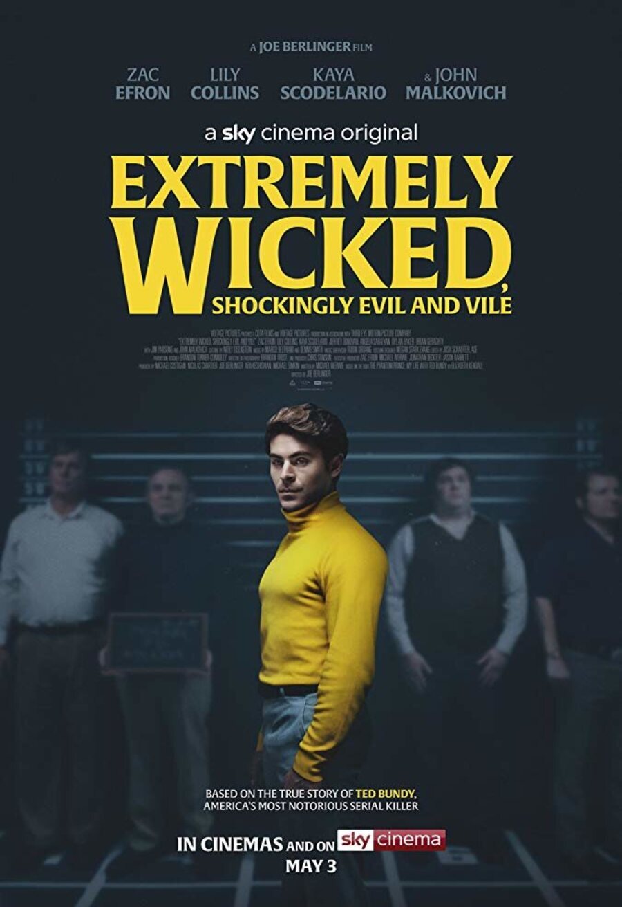 Cartel de Extremadamente cruel, malvado y perverso - Cartel Sky 1