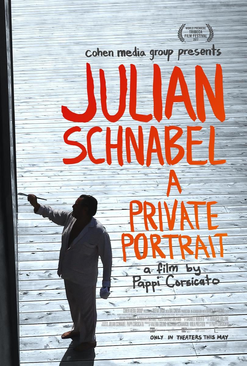 Cartel de Julian Schnabel: un retrato privado - póster