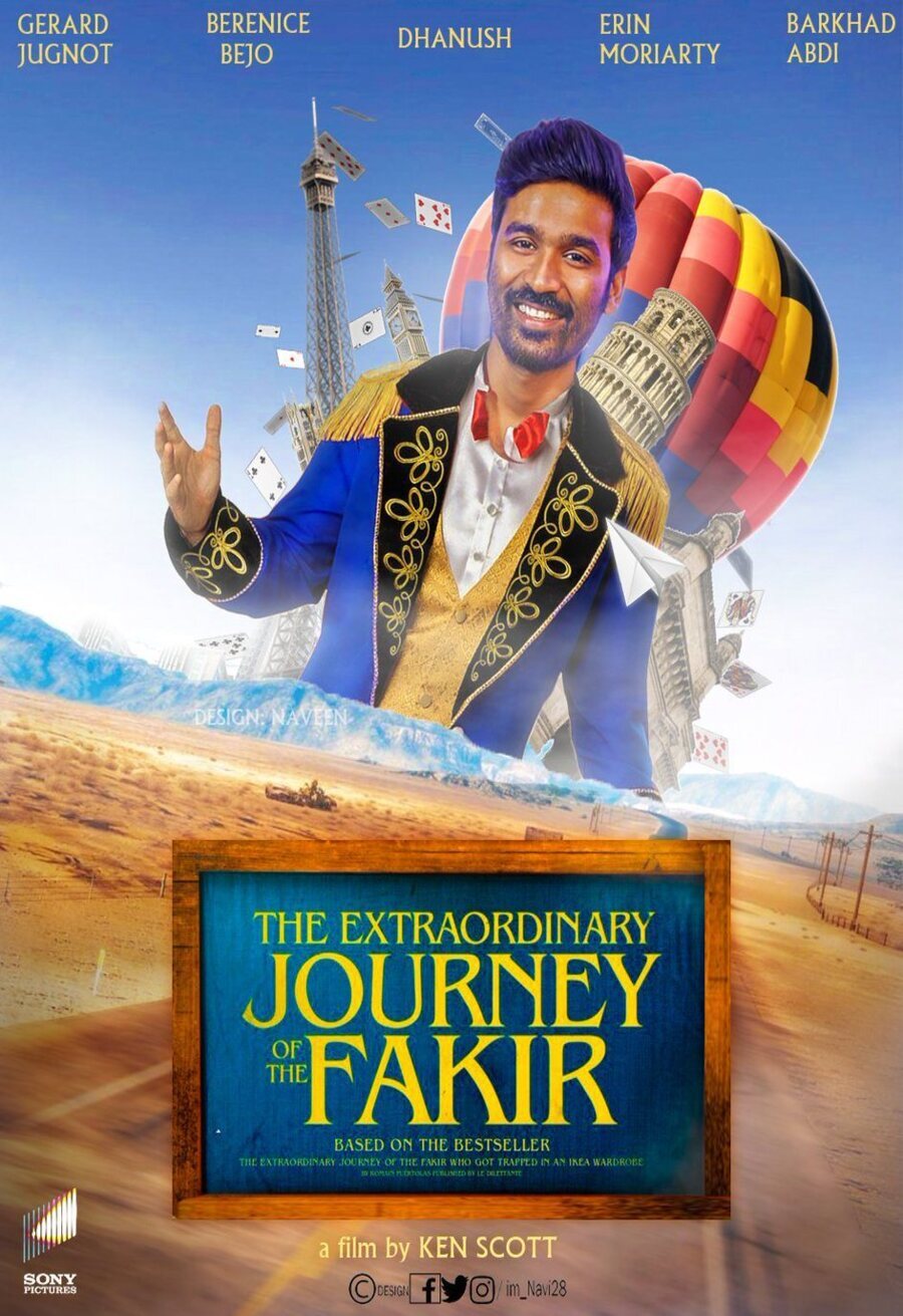 Cartel póster #2 de 'De la India a París en un armario de Ikea (2018